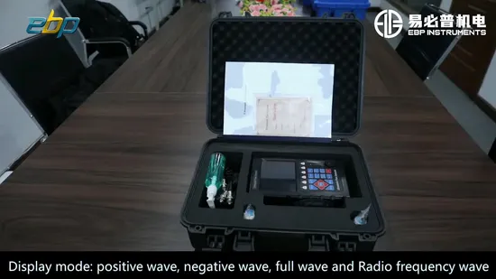 Machine de test NDT industrielle de haute qualité, test ultrasonique, détecteur de défauts Ut pour le soudage